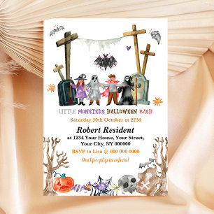 Uitnodiging voor Halloween Party