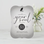 Uitnodiging voor Halloween Party (Staand voorkant)