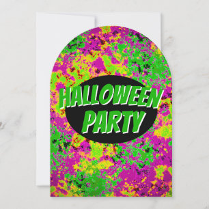 Uitnodiging voor Halloween Party