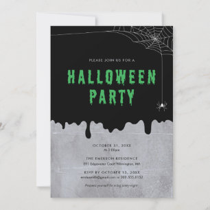 Uitnodiging voor Halloween Party
