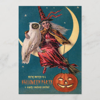 Uitnodiging voor Halloween Party