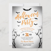 Uitnodiging voor Halloween Party (Voorkant)