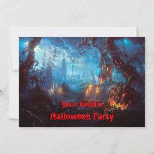 Uitnodiging voor Halloween Party