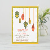 Uitnodiging voor hangende bladeren (Staand voorkant)