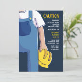 uitnodiging voor hard Pet (Staand voorkant)