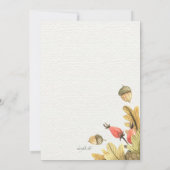 Uitnodiging voor herfstviering (Achterkant)