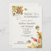 Uitnodiging voor herfstviering (Voorkant / Achterkant)