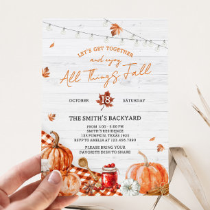 Uitnodiging voor het All Things Fall Festival Fees
