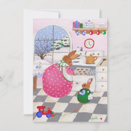 uitnodiging voor het bakken (Voorkant)