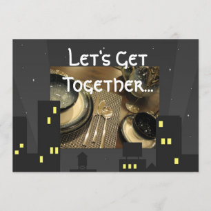 uitnodiging voor het diner van City Lights