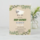 Uitnodiging voor het douchen (Staand voorkant)