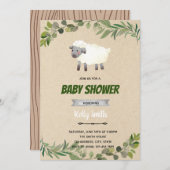 Uitnodiging voor het douchen (Voorkant / Achterkant)