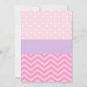 Uitnodiging voor het douchen van rubbereend (Achterkant)