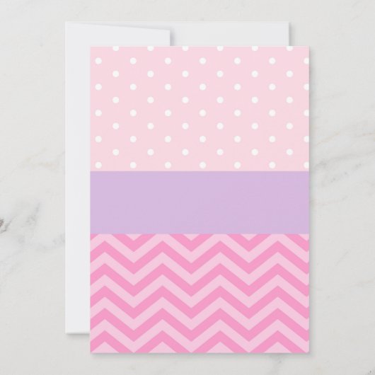 Uitnodiging voor het douchen van rubbereend (Achterkant)