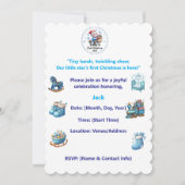 Uitnodiging voor het eerste kerstfeest van Invitat (Voorkant)