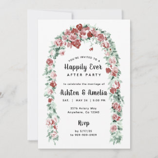 Uitnodiging voor het Elopement - Happily Ever Afte