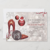 Uitnodiging voor het Glamour Party-evenement tijde (Voorkant)