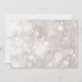 Uitnodiging voor het Glamour Party-evenement tijde (Achterkant)