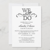 Uitnodiging voor het hernieuwen van geloften (Voorkant)