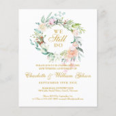 Uitnodiging voor het hernieuwen van geloften ter g (Voorkant)