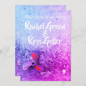 uitnodiging voor het huwelijk (Voorkant / Achterkant)