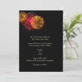 Uitnodiging voor het huwelijk (Staand voorkant)