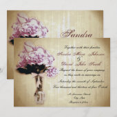 uitnodiging voor het huwelijk (Voorkant / Achterkant)