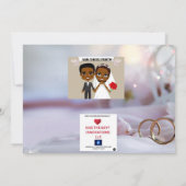 UITNODIGING VOOR HET HUWELIJK 2 (Achterkant)