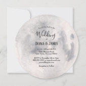 Uitnodiging voor het huwelijk van Moon Boho (Voorkant)