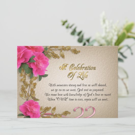 Uitnodiging voor het leven (Staand voorkant)