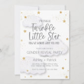 Uitnodiging voor het onthullen van het geslacht me (Voorkant)