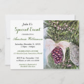 Uitnodiging voor het open kerstfeest (Voorkant)