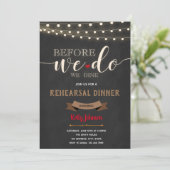 Uitnodiging voor het proefavondeten (Staand voorkant)