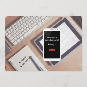 Uitnodiging voor het sms-en