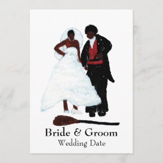 Uitnodiging voor het springen over de bezemsteel