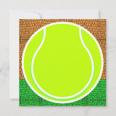 Uitnodiging voor het Tennis-toernooi 2 (Achterkant)