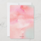 Uitnodiging voor het testen van moederdag (Achterkant)