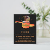 Uitnodiging voor het uitzenden van een pot Luck (Staand voorkant)