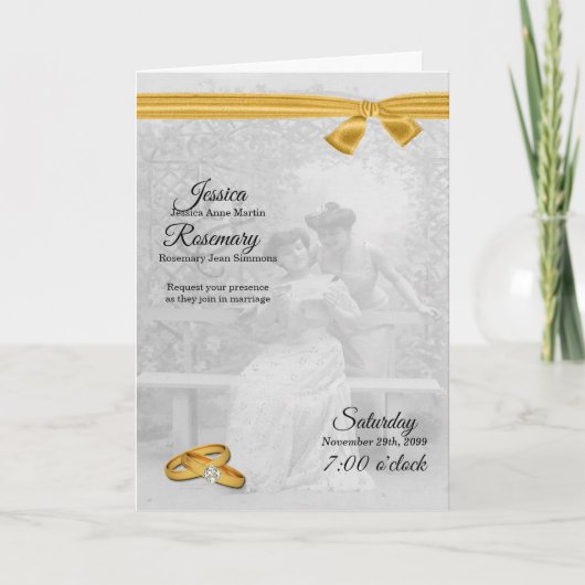  uitnodiging voor het uitzenden van een tweedaagse (Voorkant)