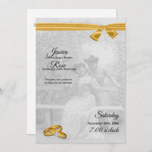  uitnodiging voor het uitzenden van een weddenscha