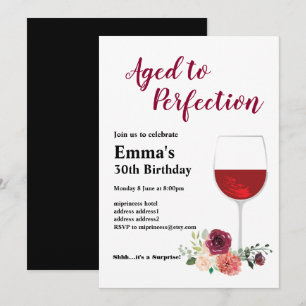 Uitnodiging voor het verjagen van wijn, tot Perfec