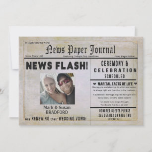 Uitnodiging voor het vernieuwen van weduwen, nieuw