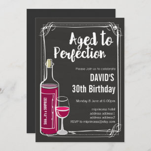 Uitnodiging voor het verouderen van wijn