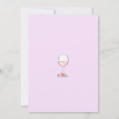 Uitnodiging voor het verouderen van wijn (Achterkant)