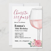 Uitnodiging voor het verouderen van wijn (Voorkant)