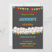 Uitnodiging voor honkbal op zondag (Voorkant)