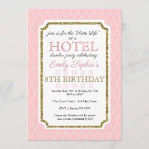 Uitnodiging voor Hotel Party