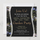 Uitnodiging voor House Warming Garden Party (Achterkant)