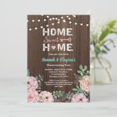 Uitnodiging voor huiselijke huishouding (Staand voorkant)