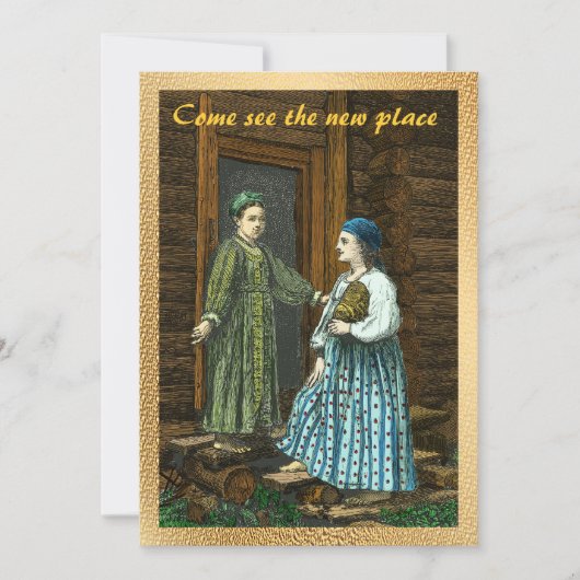  uitnodiging voor huisverwarming (Voorkant)